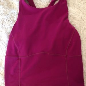 Pink lululemon tank